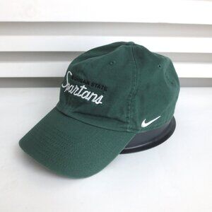 NEW NIKE MICHIGAN STATE SPARTANS College Campus CAP Green